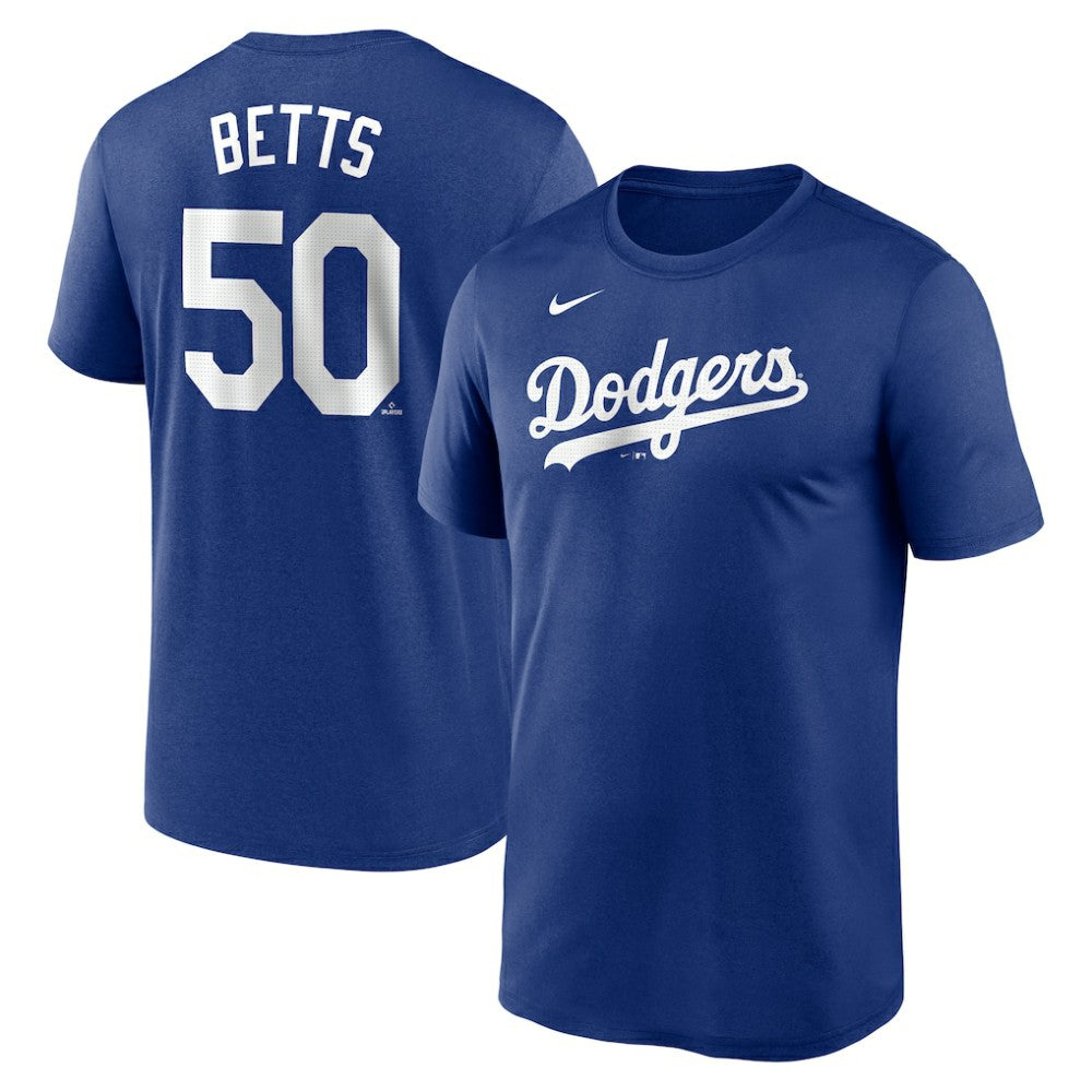 Mookie Betts Los Angeles Dodgers Nike Legend Name & Number Performance T-Shirt | MLB On Sale
