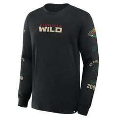 Minnesota Wild Fanatics Boxed In Legacy Long Sleeve T-Shirt Online