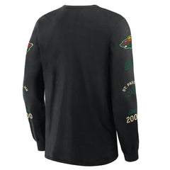 Minnesota Wild Fanatics Boxed In Legacy Long Sleeve T-Shirt Online