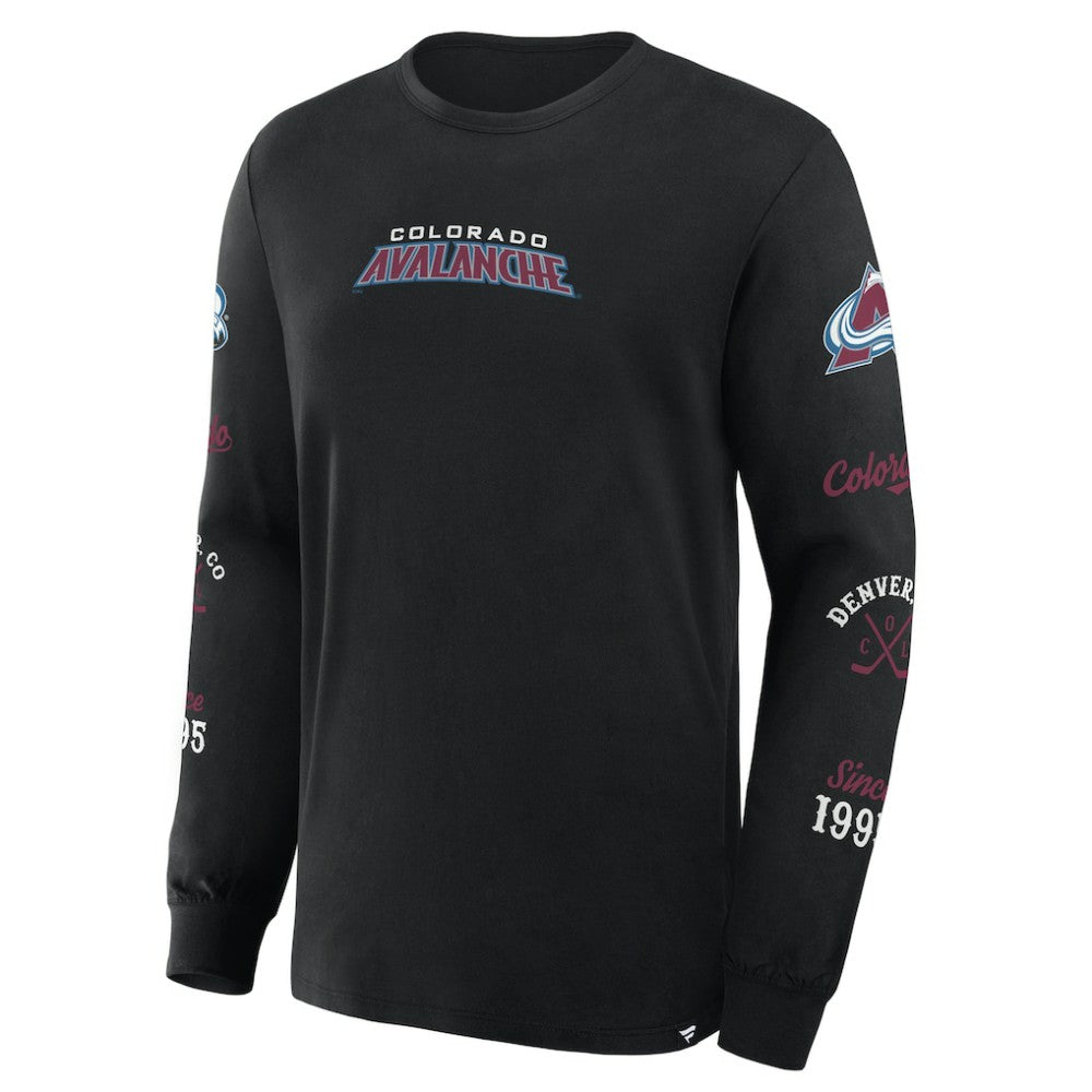 Colorado Avalanche Fanatics Boxed In Legacy Long Sleeve T-Shirt Online