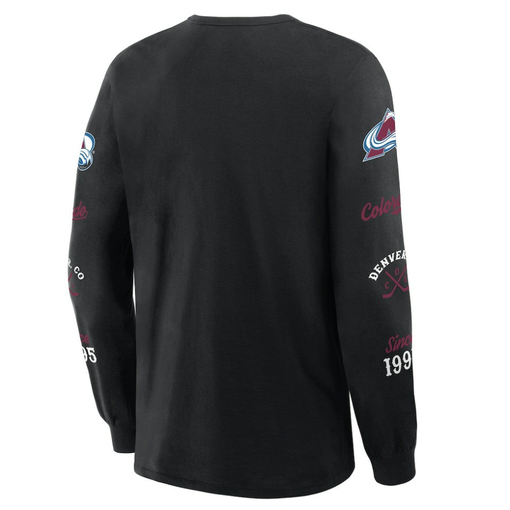 Colorado Avalanche Fanatics Boxed In Legacy Long Sleeve T-Shirt Online