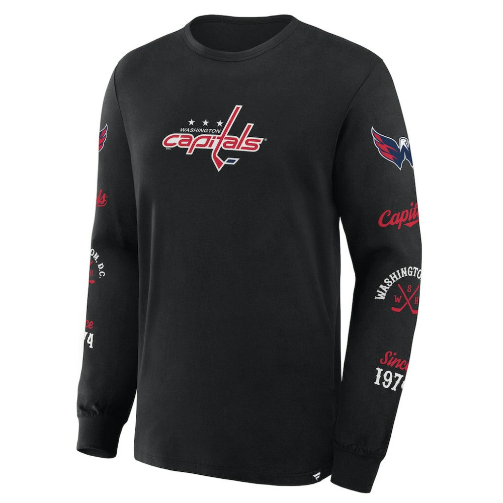 Washington Capitals Fanatics Boxed In Legacy Long Sleeve T-Shirt Online