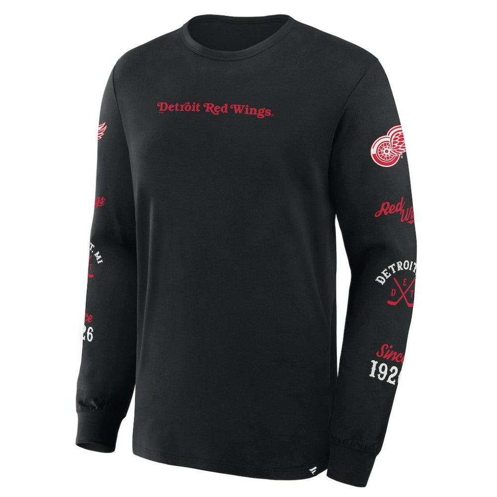 Detroit Red Wings Fanatics Boxed In Legacy Long Sleeve T-Shirt Online
