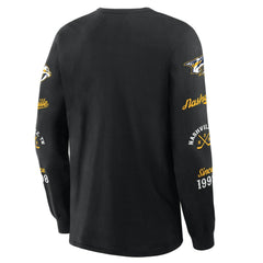 Nashville Predators Fanatics Boxed In Legacy Long Sleeve T-Shirt Sale