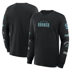 Seattle Kraken Fanatics Boxed In Legacy Long Sleeve T-Shirt Sale