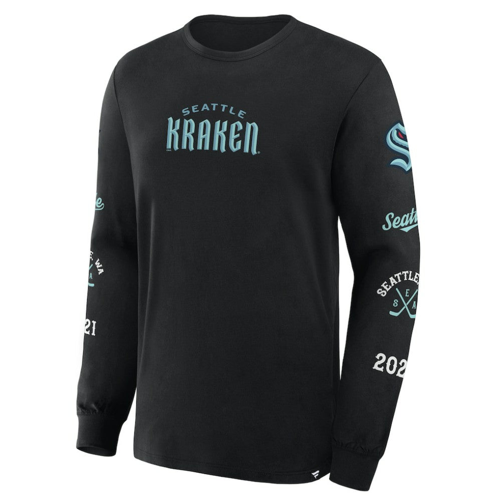 Seattle Kraken Fanatics Boxed In Legacy Long Sleeve T-Shirt Sale