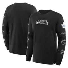 Toronto Maple Leafs Fanatics Boxed In Legacy Long Sleeve T-Shirt Outlet
