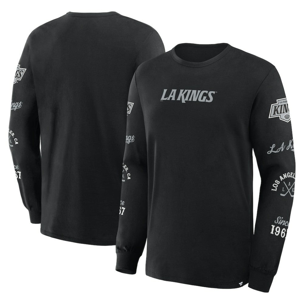 Los Angeles Kings Fanatics Boxed In Legacy Long Sleeve T-Shirt Discount