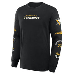 Pittsburgh Penguins Fanatics Boxed In Legacy Long Sleeve T-Shirt Sale