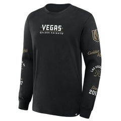 Vegas Golden Knights Fanatics Boxed In Legacy Long Sleeve T-Shirt Outlet