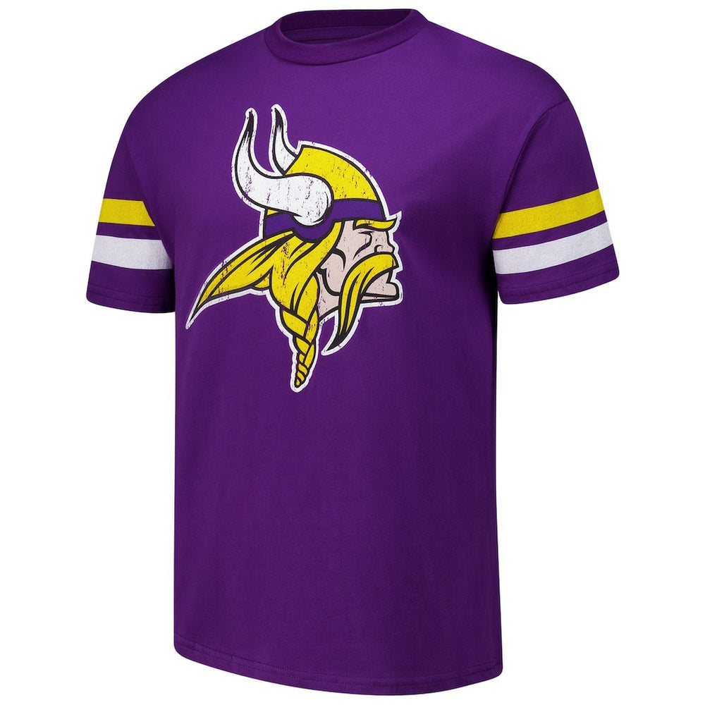 Minnesota Vikings  J.J. McCarthy  Majestic Threads Name & Number Oversized Fit T-Shirt