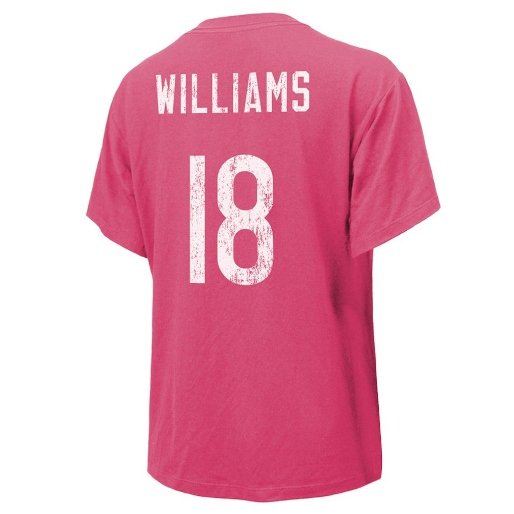 Chicago Bears  Caleb Williams  Majestic Threads Women's Name & Number T-Shirt
