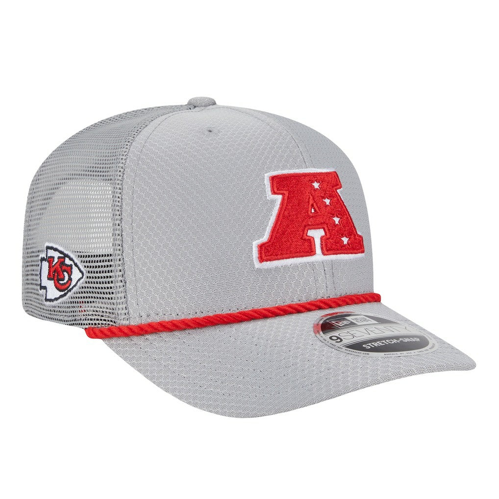 Kansas City Chiefs New Era 2025 Pro Bowl 9SEVENTY Stretch-Snap Hat