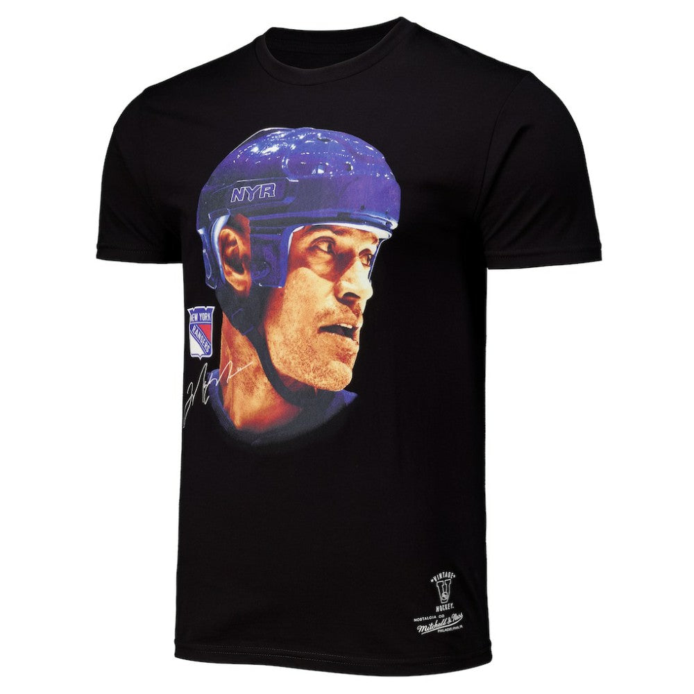 Mark Messier New York Rangers Mitchell & Ness Big Face T-Shirt Sale
