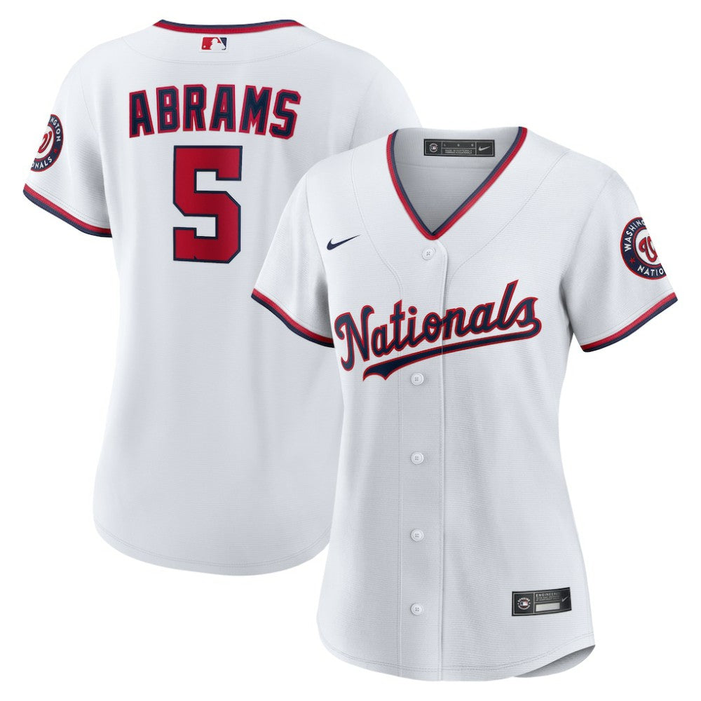 CJ Abrams Washington Nationals Nike Women's Home Replica Player Jersey | MLB US