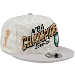 Boston Celtics 2024 NBA Finals Champions Locker Room 9FIFTY Snapback Hat Discount