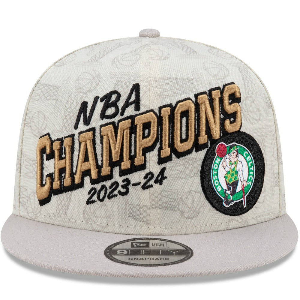 Boston Celtics 2024 NBA Finals Champions Locker Room 9FIFTY Snapback Hat Discount