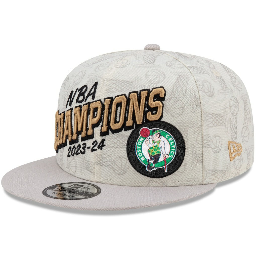 Boston Celtics 2024 NBA Finals Champions Locker Room 9FIFTY Snapback Hat Discount