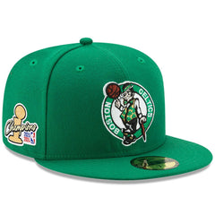 Boston Celtics 2024 NBA Finals Champions Side Patch 59FIFTY Fitted Hat New