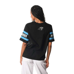 Carolina Panthers  The Wild Collective Women's Drop Shoulder T-Shirt