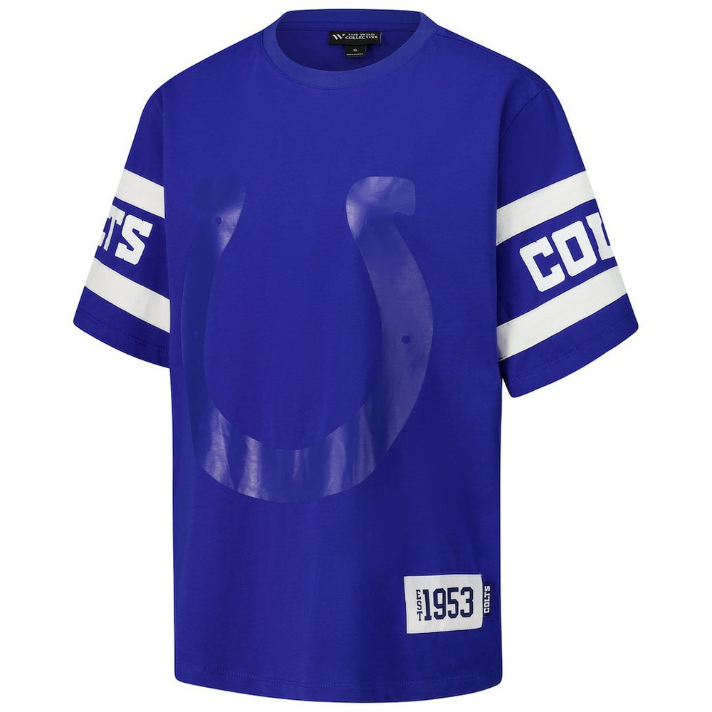 Indianapolis Colts  The Wild Collective Women's Drop Shoulder T-Shirt