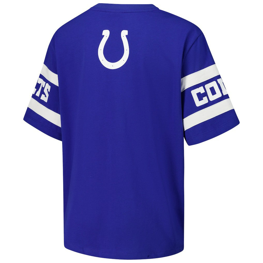 Indianapolis Colts  The Wild Collective Women's Drop Shoulder T-Shirt