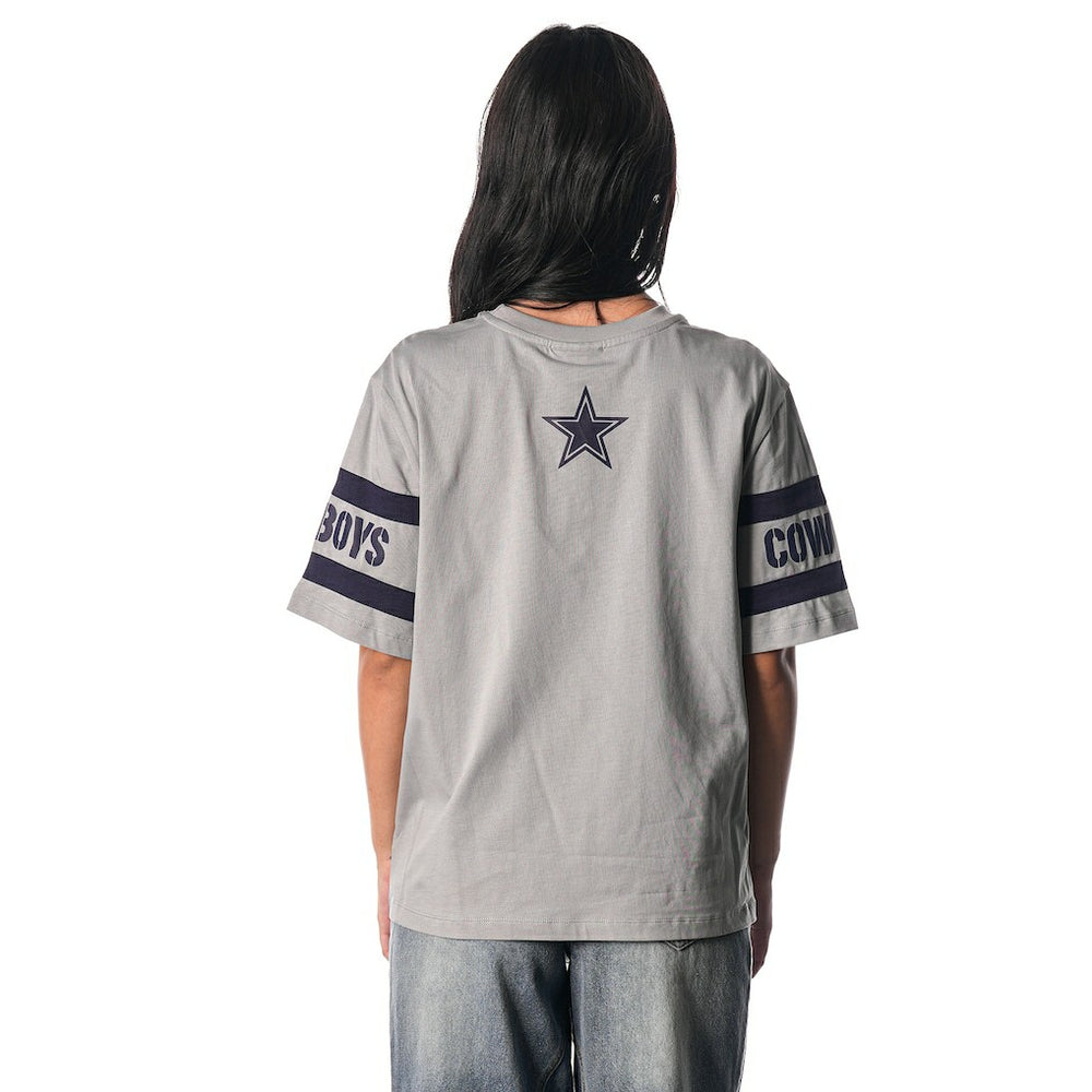 Dallas Cowboys  The Wild Collective Women's Drop Shoulder T-Shirt