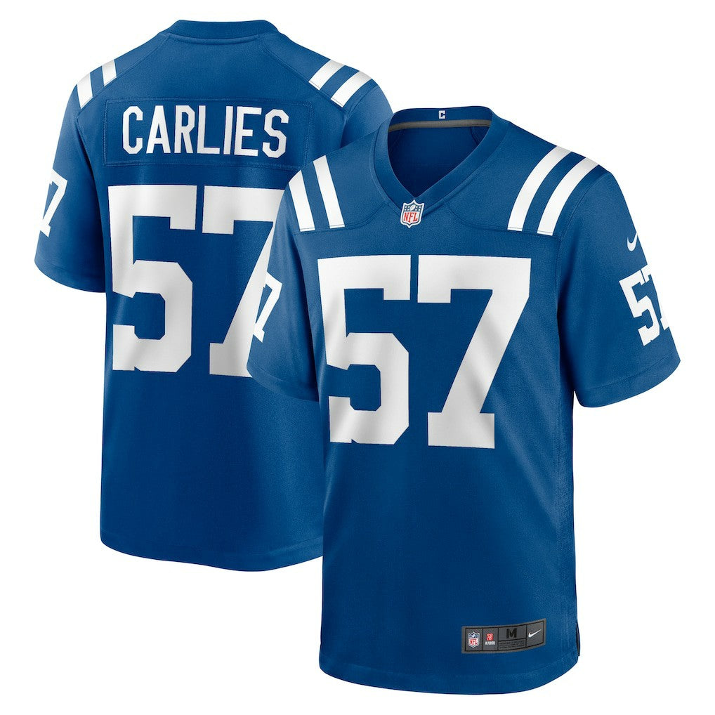 Indianapolis Colts Nike Jaylon Carlies  Game Jersey