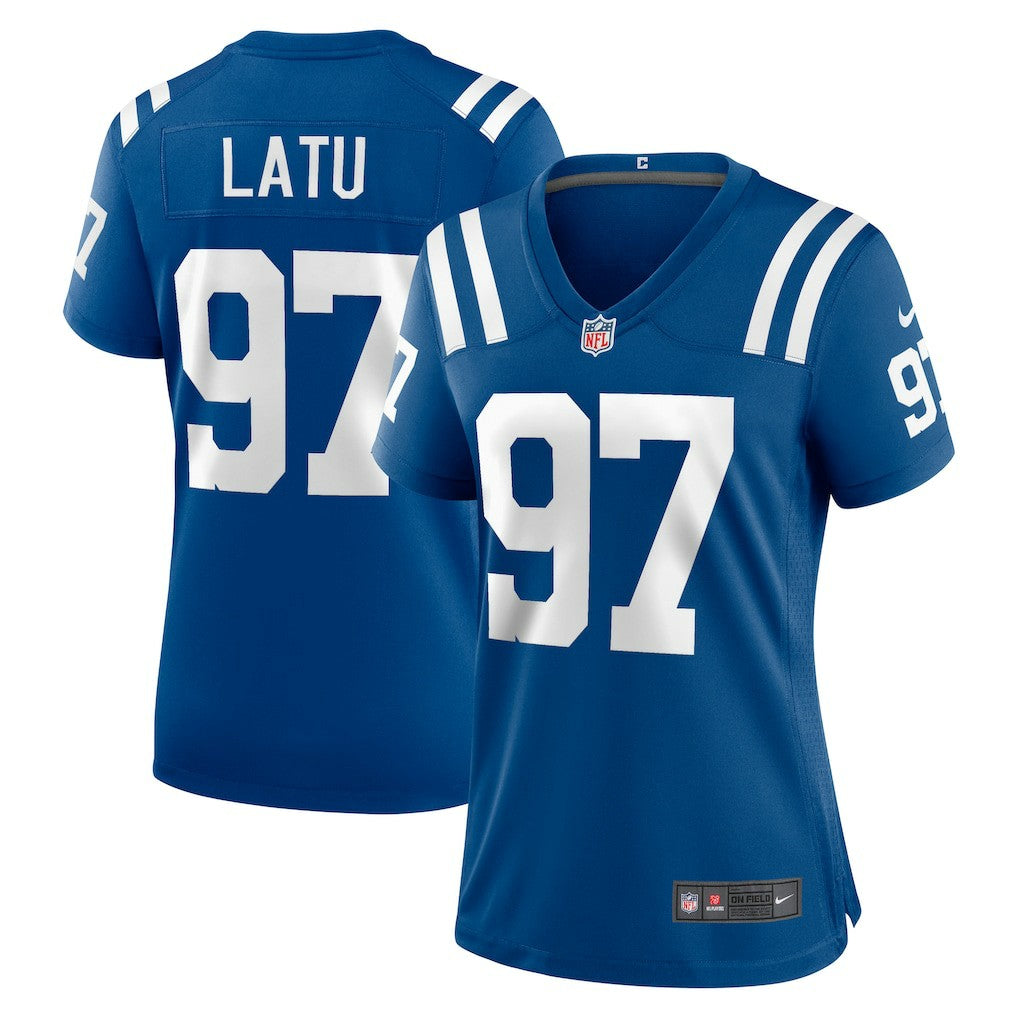 Indianapolis Colts Nike Laiatu Latu  Women's Game Jersey