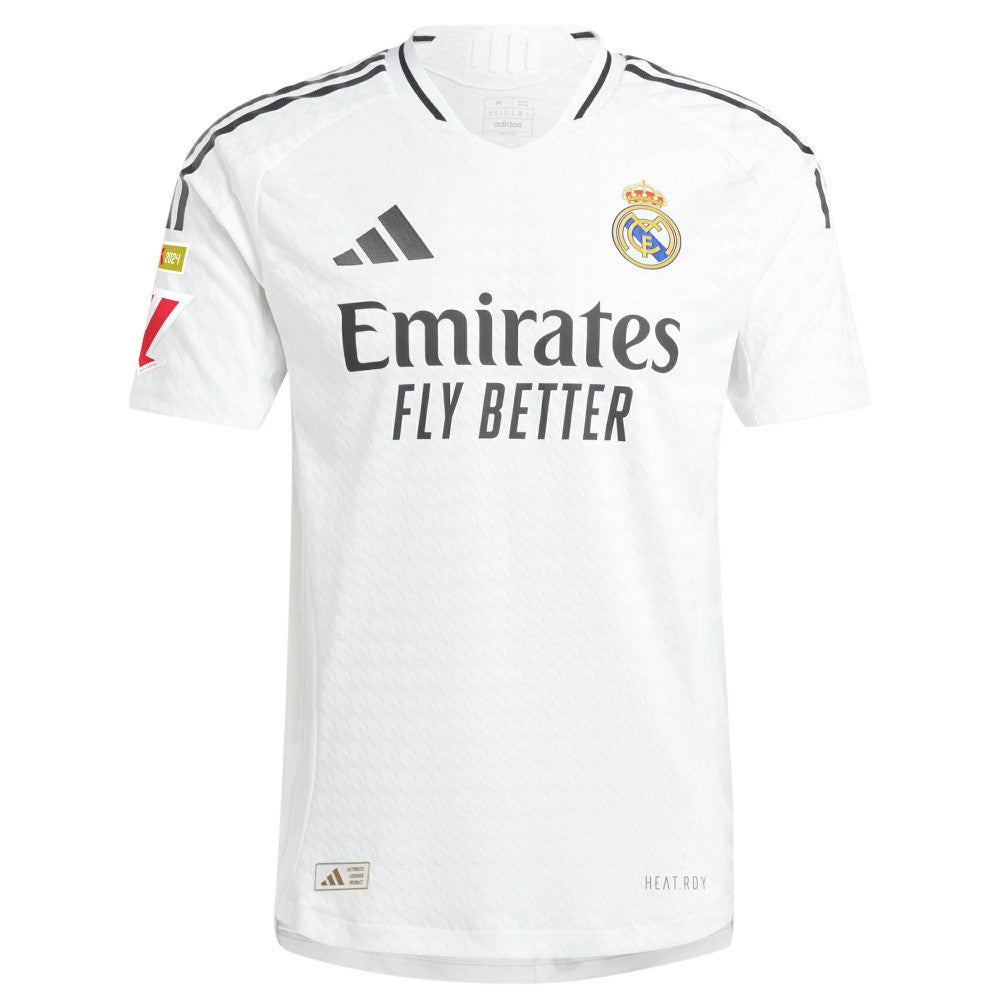 Kylian Mbappé Real Madrid 2024/25 Home Player Jersey White - Adidas