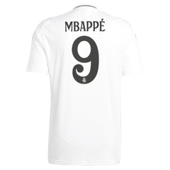 Kylian Mbappé Real Madrid 2024/25 Home Replica Player Jersey White - Adidas