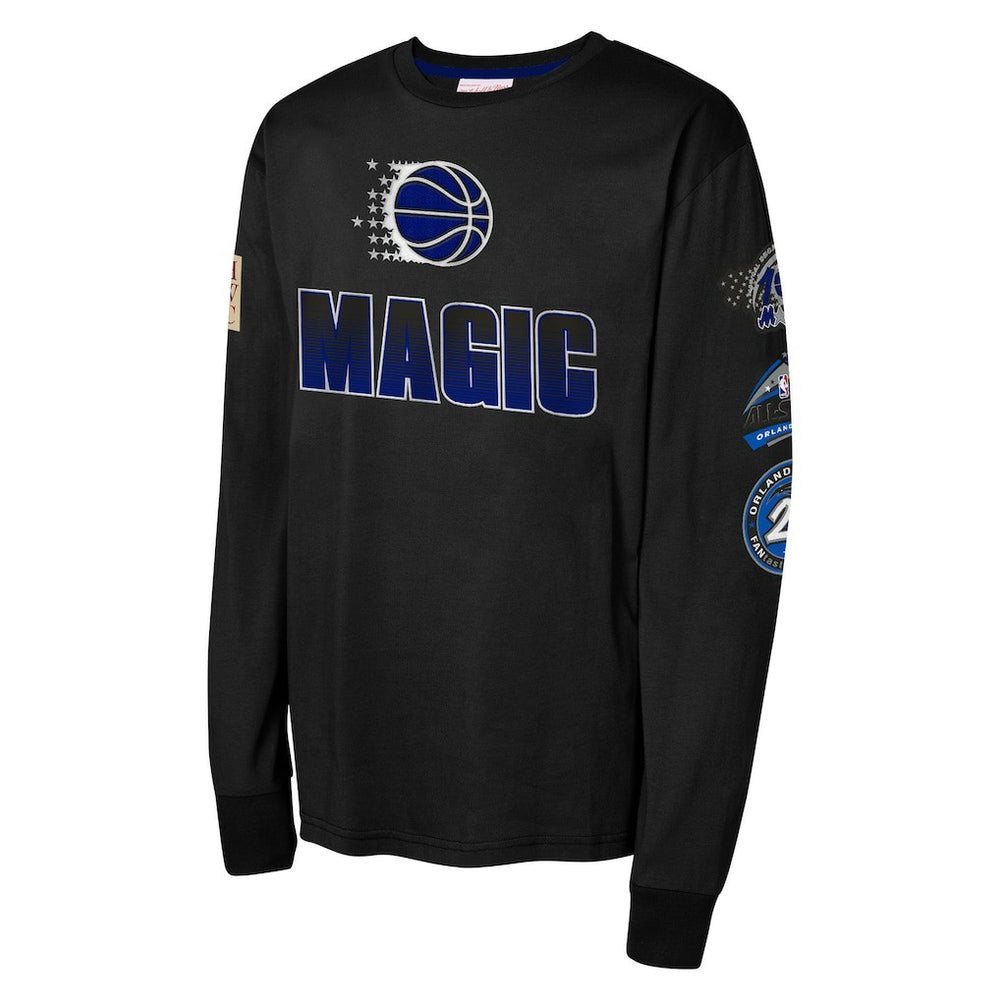 Orlando Magic Youth Hardwood Classics All Over Long Sleeve T-Shirt New