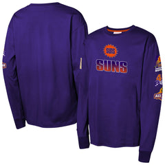 Phoenix Suns Youth Hardwood Classics All Over Long Sleeve T-Shirt On Sale