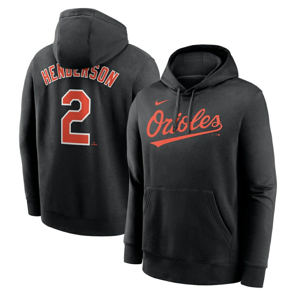 Gunnar Henderson Baltimore Orioles Nike Player Name & Number Club Fleece Pullover Hoodie | MLB On Sale