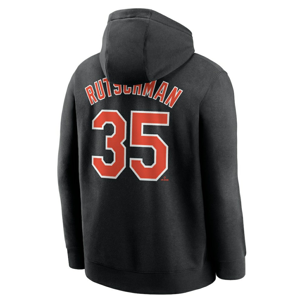 Adley Rutschman Baltimore Orioles Nike Player Name & Number Club Pullover Hoodie | MLB Outlet