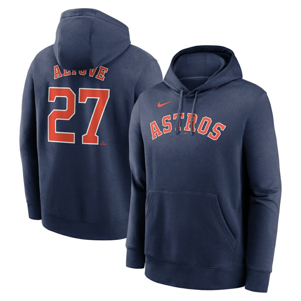Jose Altuve Houston Astros Nike Player Name & Number Club Fleece Pullover Hoodie | MLB For sale