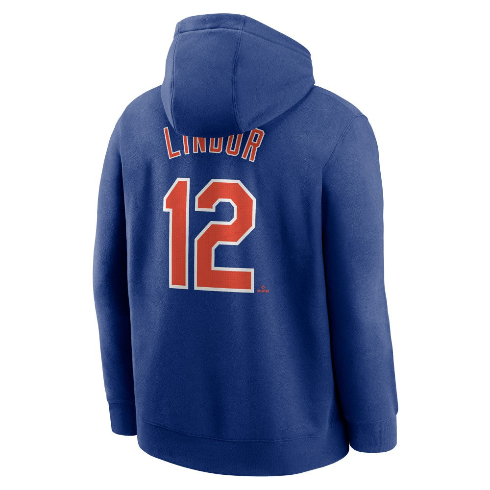 Francisco Lindor New York Mets Nike Player Name & Number Club Pullover Hoodie | MLB For sale