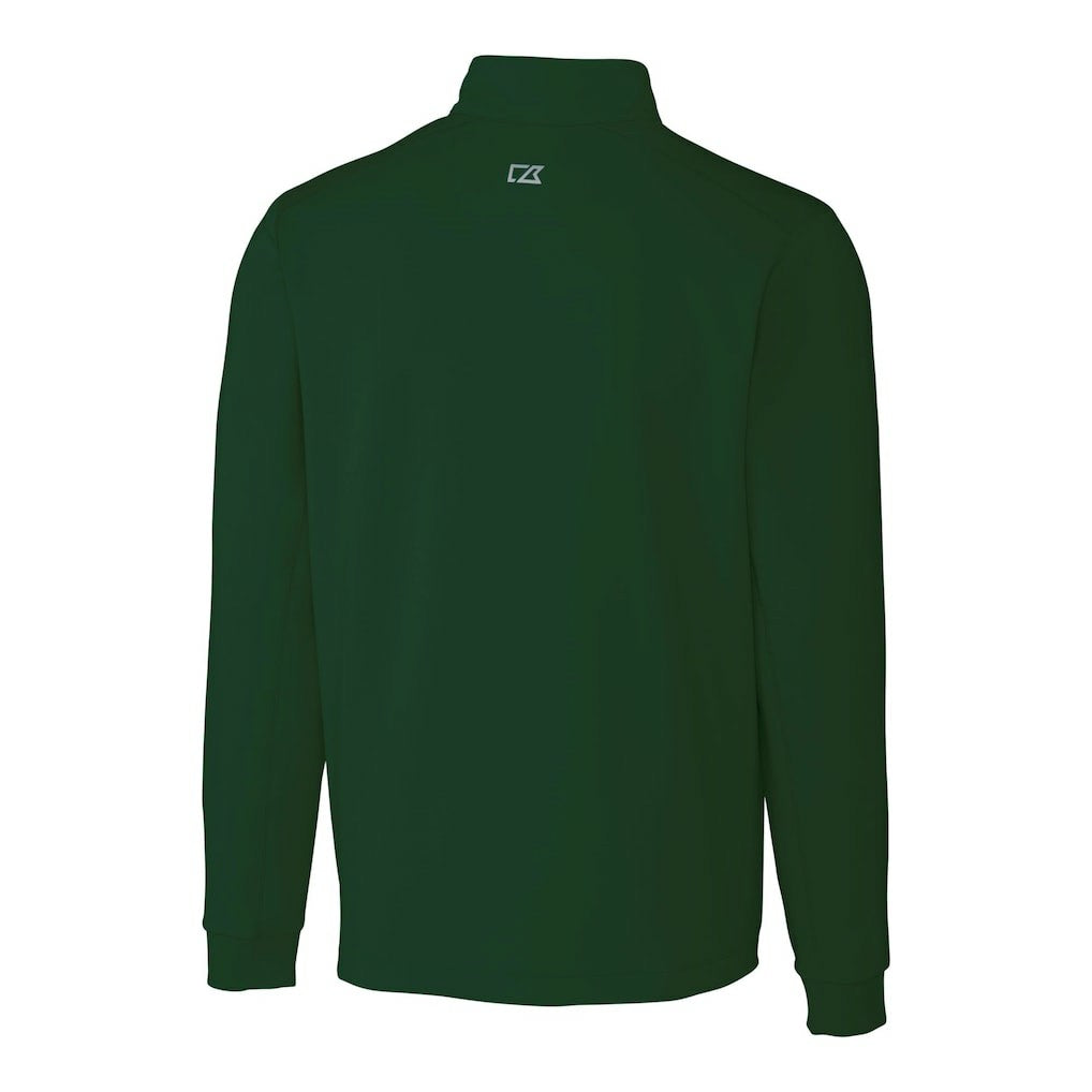 New York Jets  Cutter & Buck Primary Logo Traverse Stretch Quarter-Zip Top