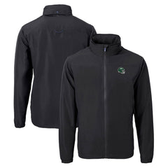 New York Jets  Cutter & Buck Big & Tall Helmet Charter Eco Knit Recycled Full-Zip Jacket