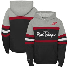 Detroit Red Wings Mitchell & Ness Youth Head Coach Pullover Hoodie For Sale