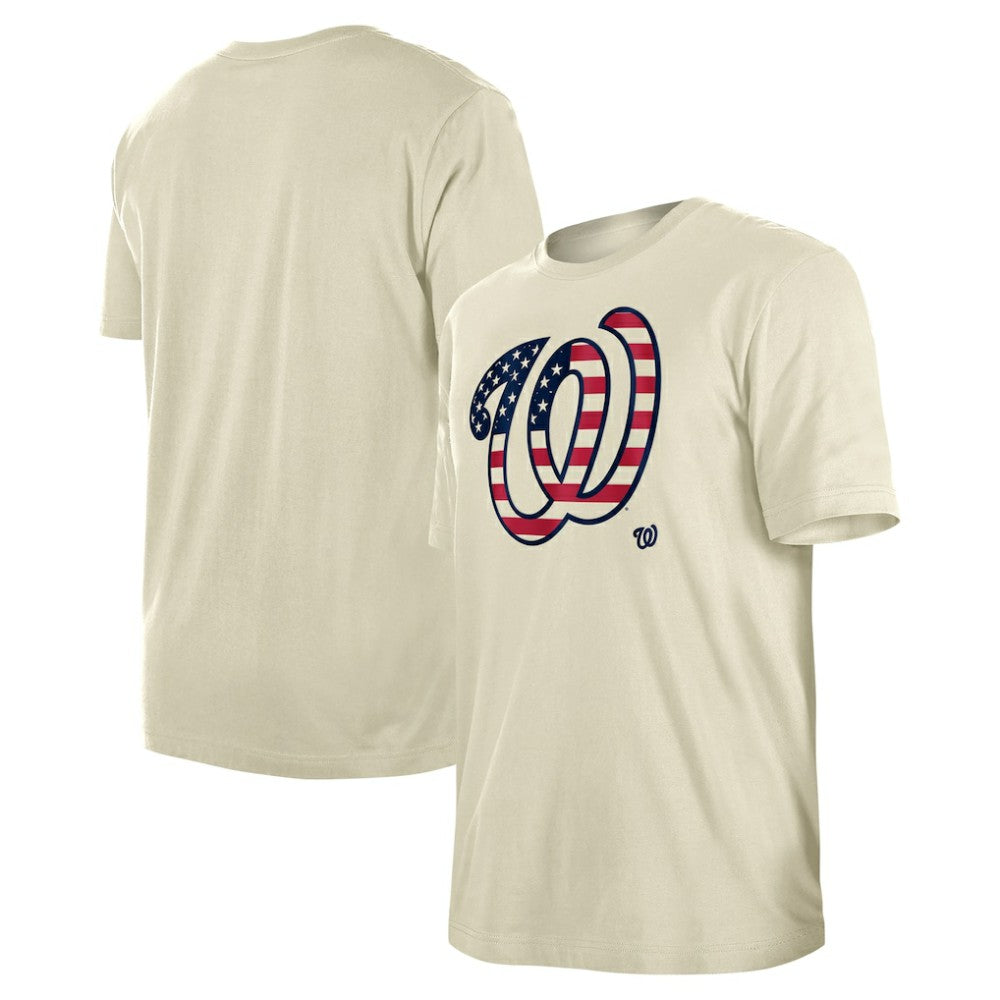 Washington Nationals New Era Americana Flag Fill T-Shirt | MLB Discount
