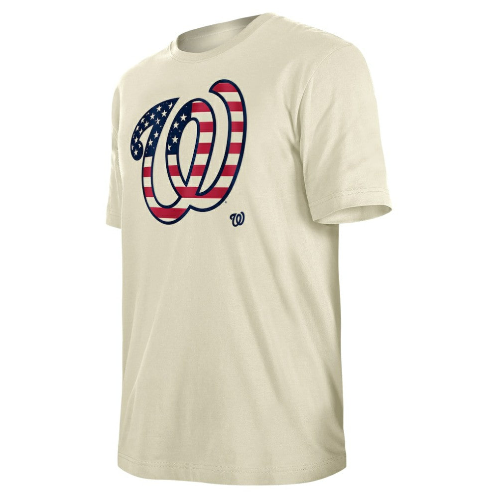 Washington Nationals New Era Americana Flag Fill T-Shirt | MLB Discount