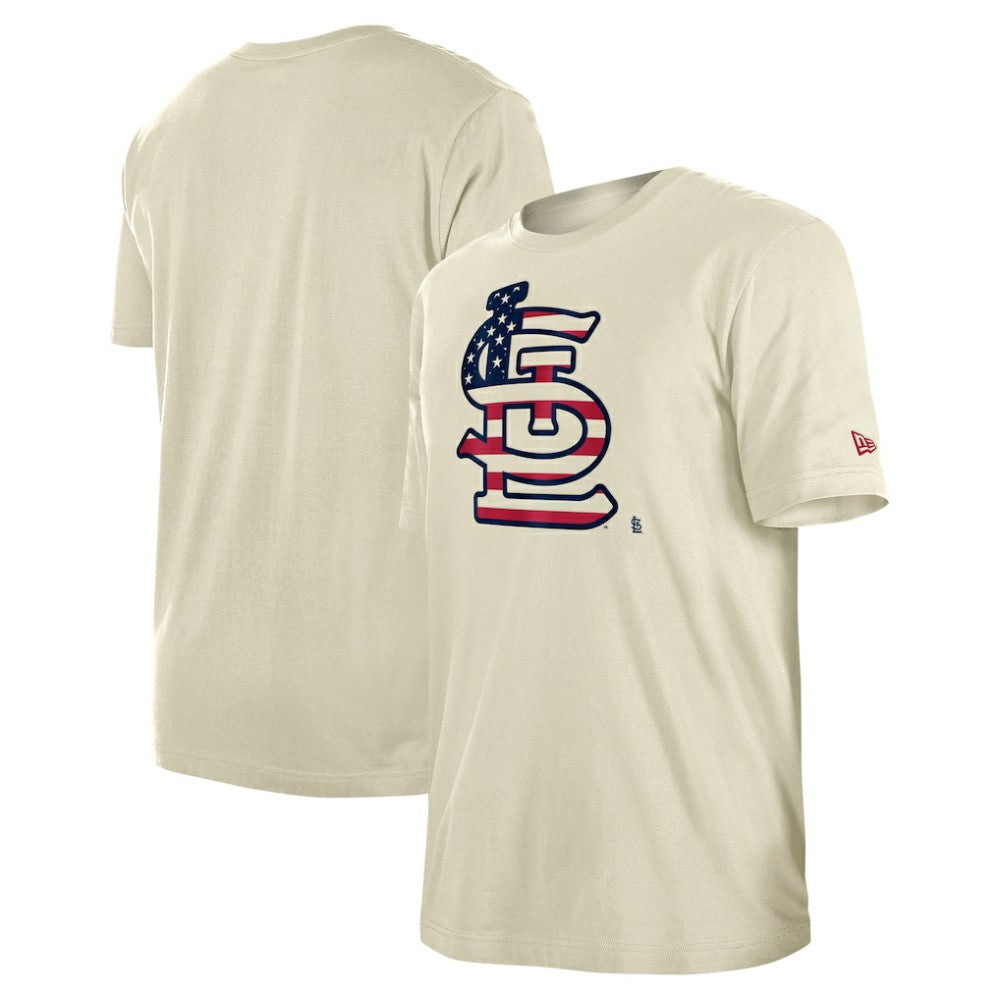 St. Louis Cardinals New Era Americana Flag Fill T-Shirt | MLB Outlet