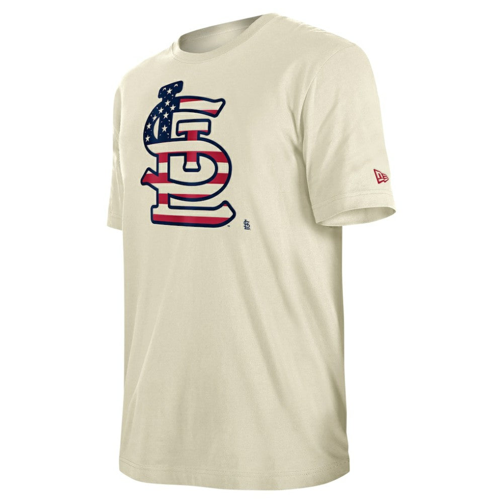 St. Louis Cardinals New Era Americana Flag Fill T-Shirt | MLB Outlet