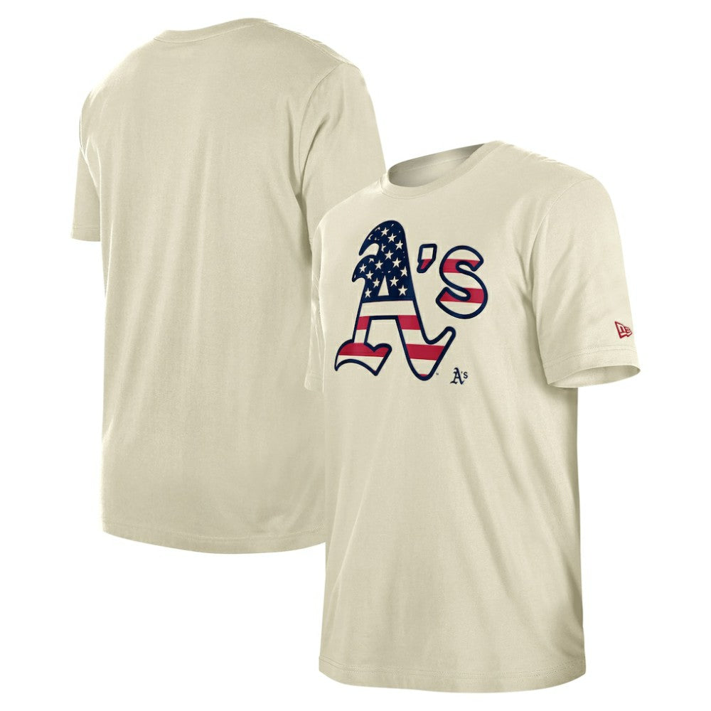 Athletics New Era Americana Flag Fill T-Shirt | MLB New