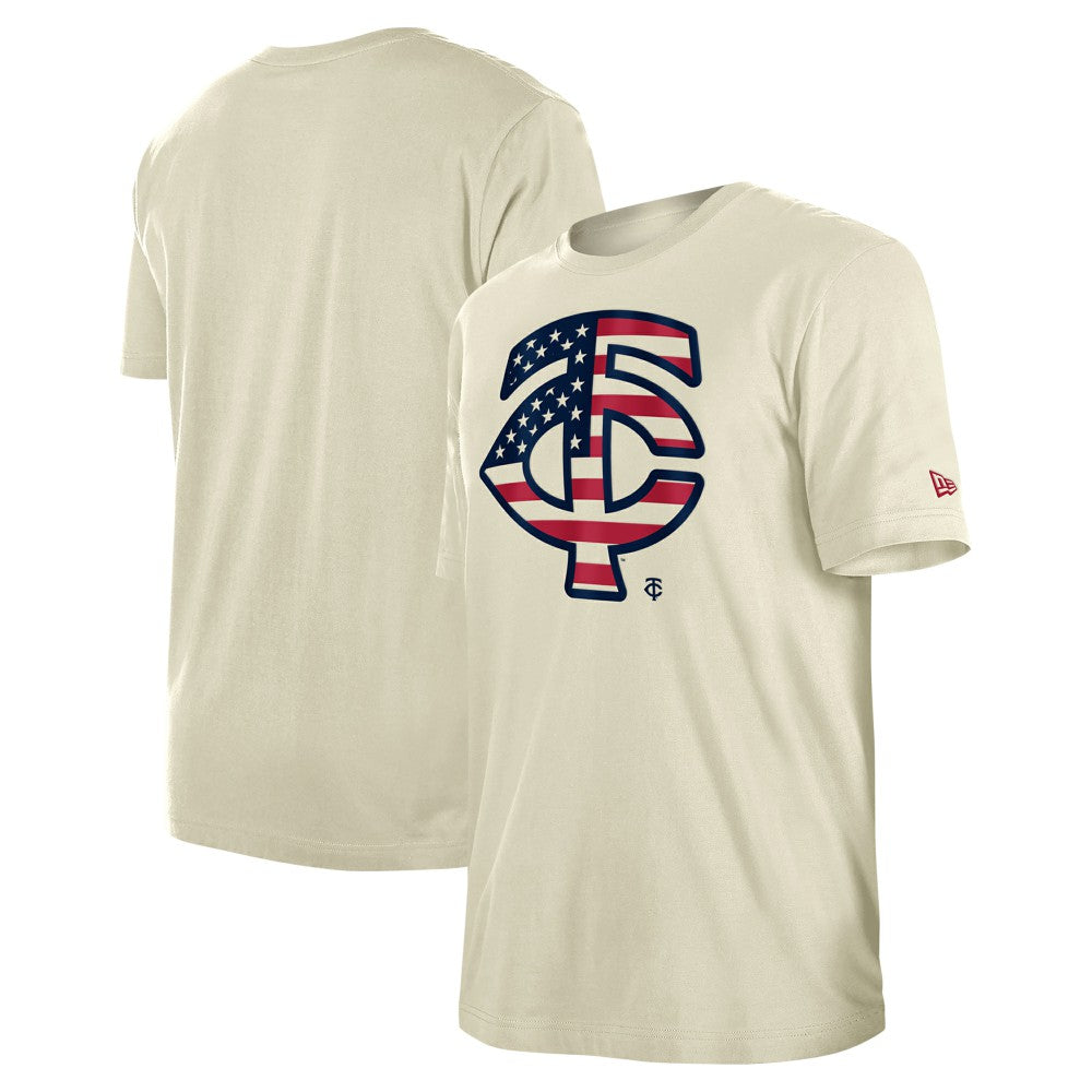 Minnesota Twins New Era Americana Flag Fill T-Shirt | MLB Outlet
