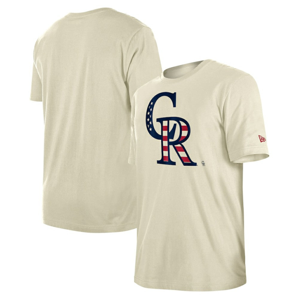 Colorado Rockies New Era Americana Flag Fill T-Shirt | MLB Sale