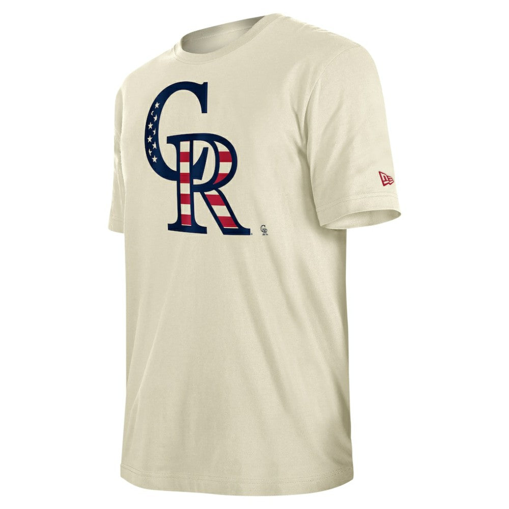 Colorado Rockies New Era Americana Flag Fill T-Shirt | MLB Sale