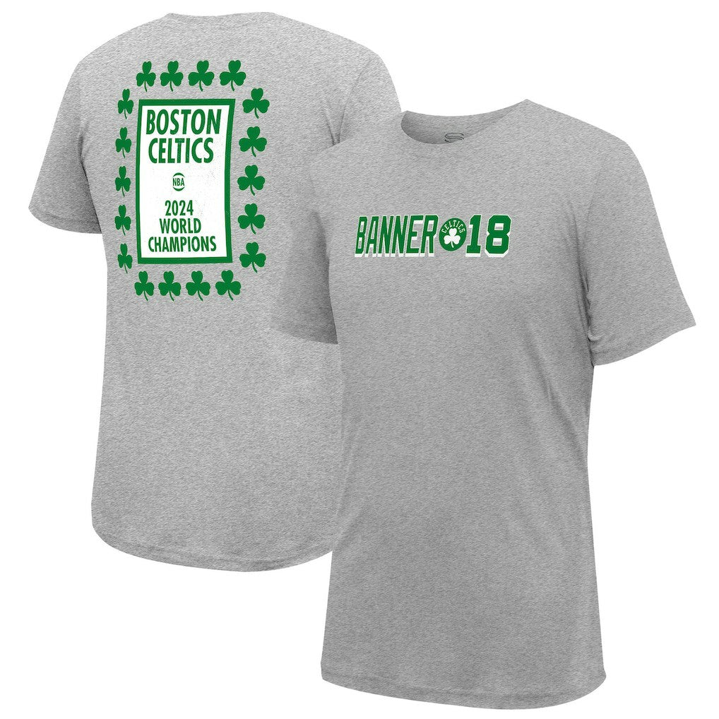 Boston Celtics Stadium Essentials 18-Time NBA Finals Champions Banner 18 Forever T-Shirt Online