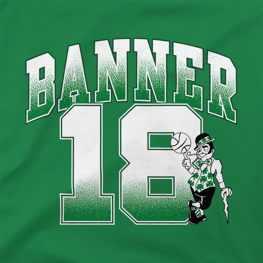 Boston Celtics Stadium Essentials 18-Time NBA Finals Champions Banner 18 Play T-Shirt Online